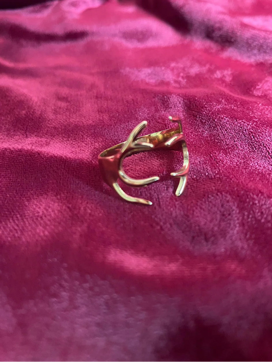 Antler bague