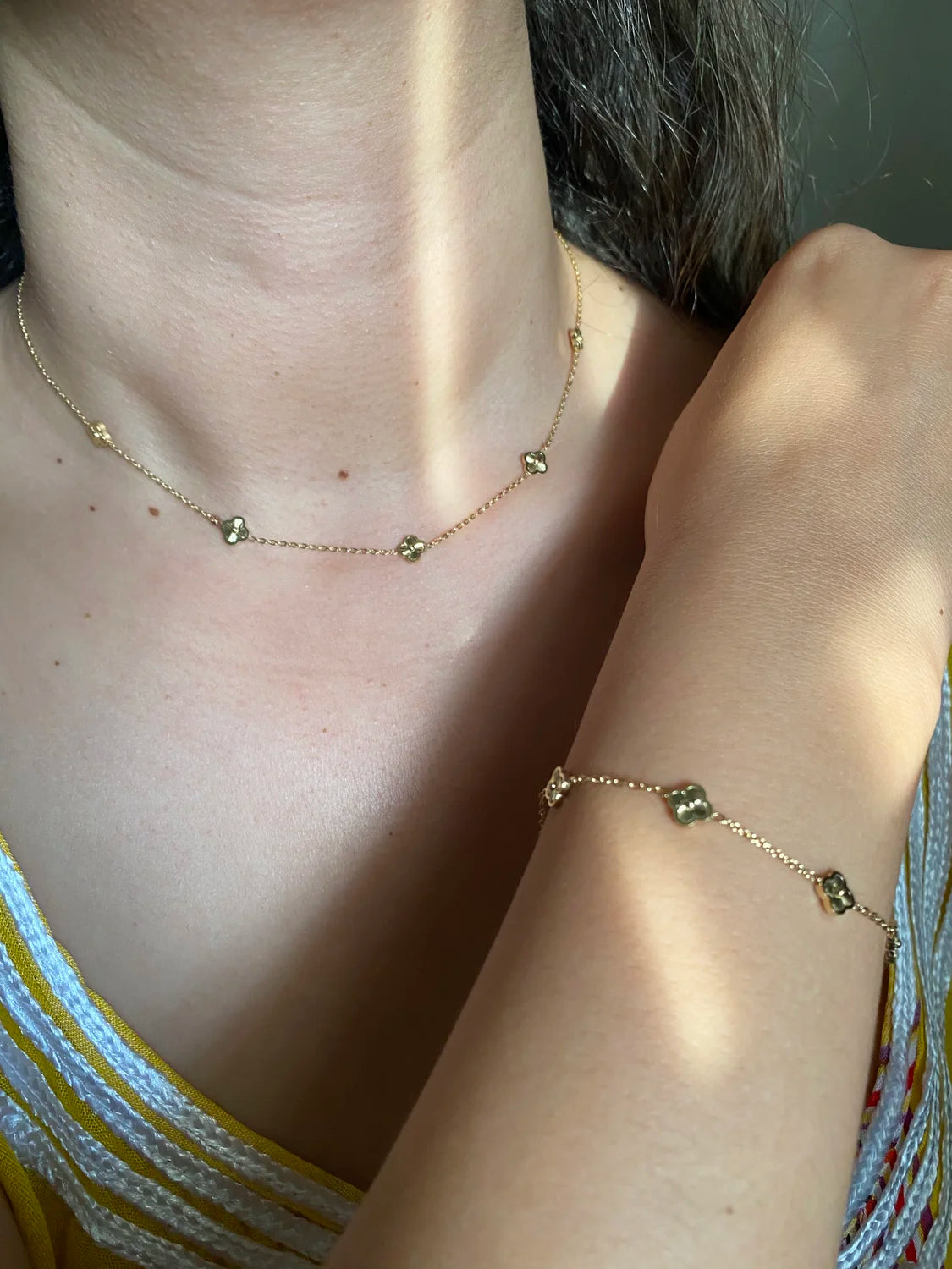 Gourmette collier harmonie