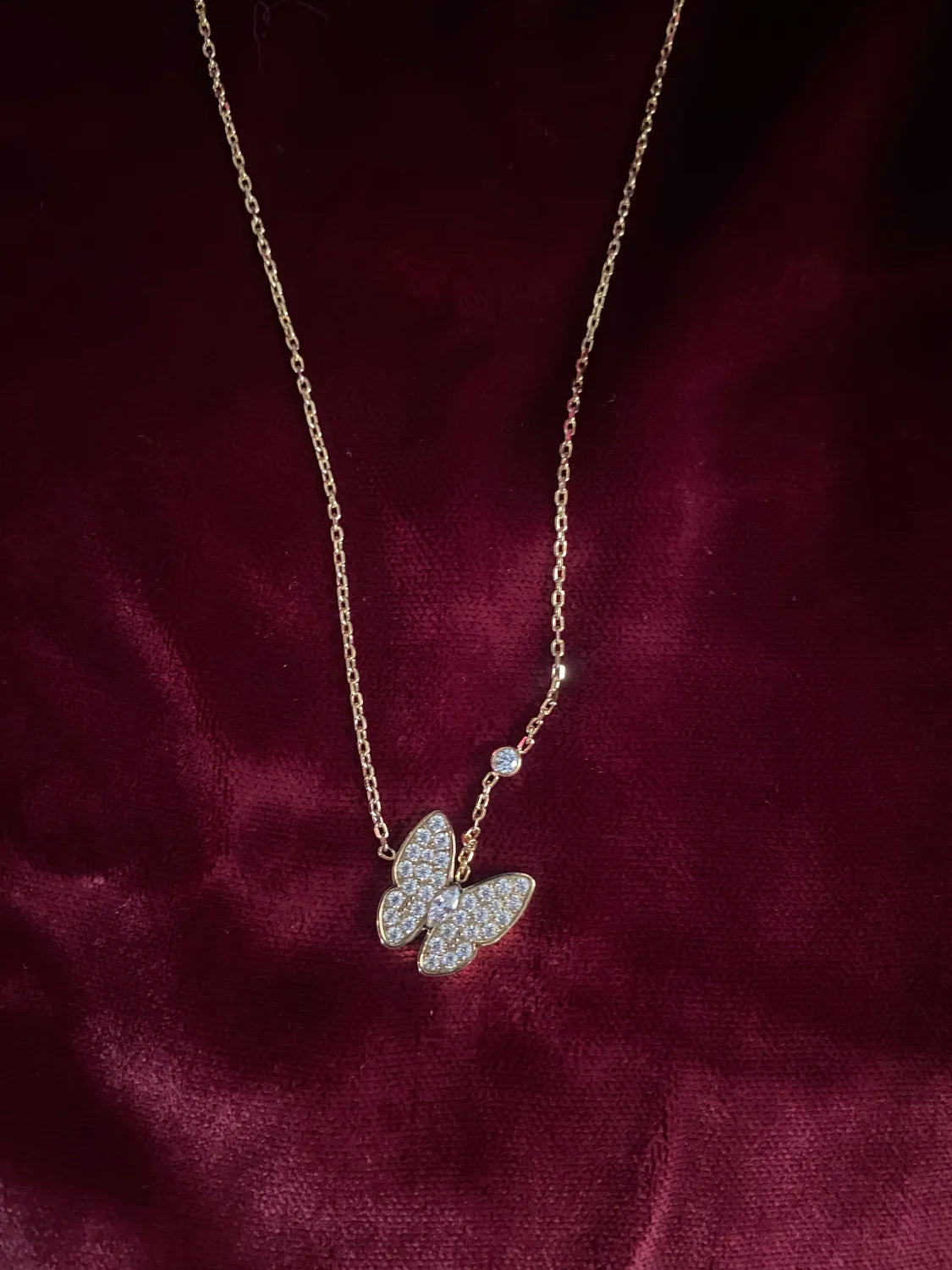 Papillon eclat pendentif